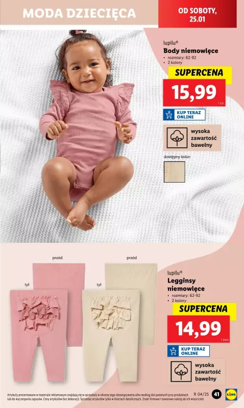 Lidl - gazetka promocyjna Katalog od poniedziałku 20.01 do niedzieli 26.01 - strona 43