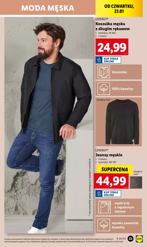 Lidl - gazetka promocyjna Katalog od poniedziałku 20.01 do niedzieli 26.01 - strona 25