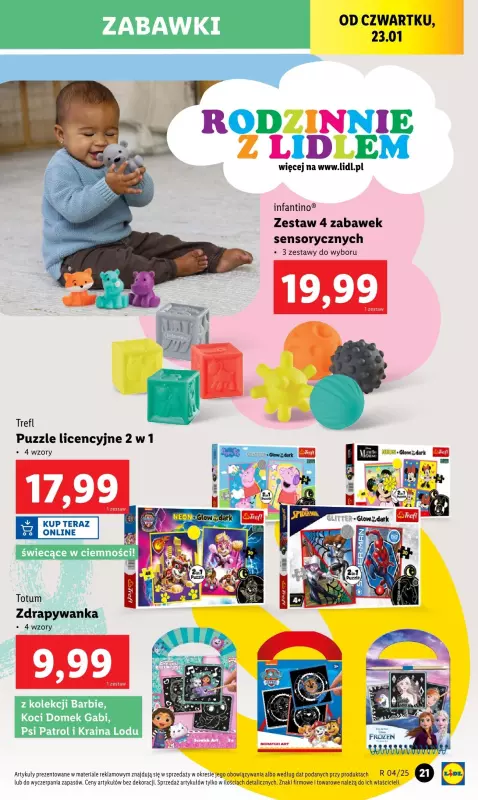 Lidl - gazetka promocyjna Katalog od poniedziałku 20.01 do niedzieli 26.01 - strona 19