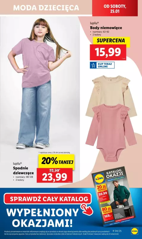 Lidl - gazetka promocyjna Oferta od czwartku od czwartku 23.01 do niedzieli 26.01 - strona 19