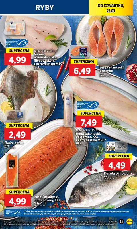 Lidl - gazetka promocyjna Oferta od czwartku od czwartku 23.01 do niedzieli 26.01 - strona 29