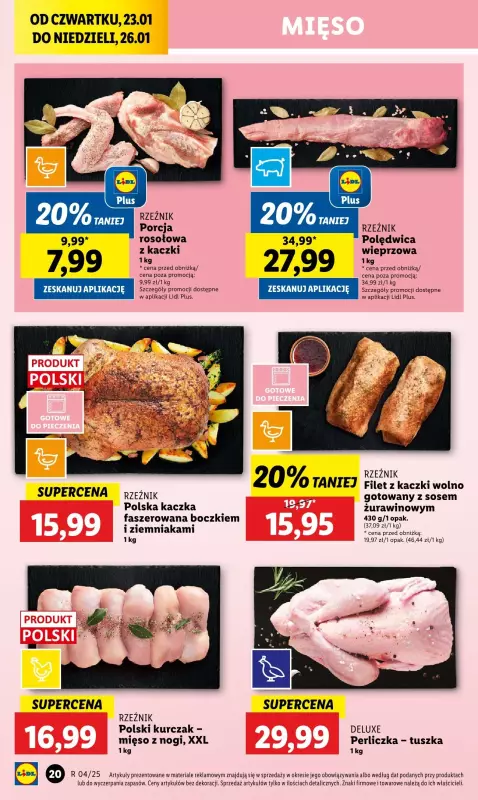 Lidl - gazetka promocyjna Oferta od czwartku od czwartku 23.01 do niedzieli 26.01 - strona 26