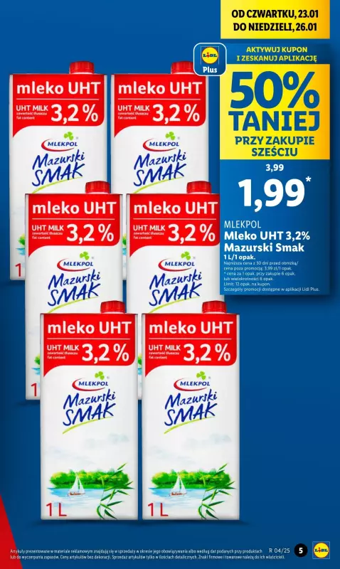 Lidl - gazetka promocyjna Oferta od czwartku od czwartku 23.01 do niedzieli 26.01 - strona 9