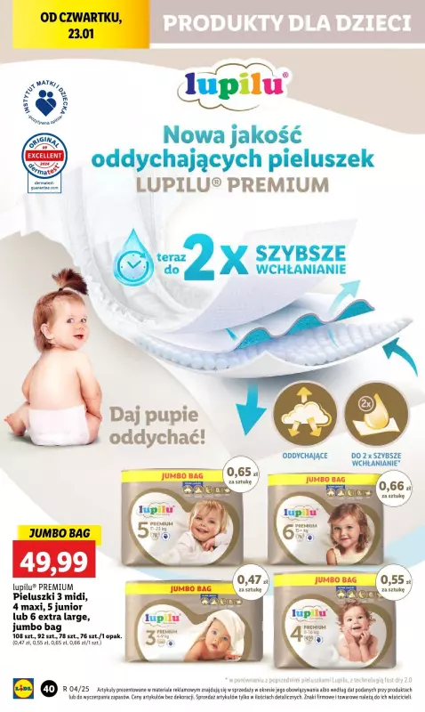 Lidl - gazetka promocyjna Oferta od czwartku od czwartku 23.01 do niedzieli 26.01 - strona 48