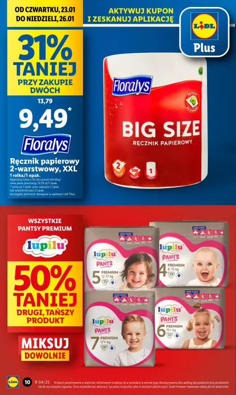 Lidl - gazetka promocyjna Oferta od czwartku od czwartku 23.01 do niedzieli 26.01 - strona 14