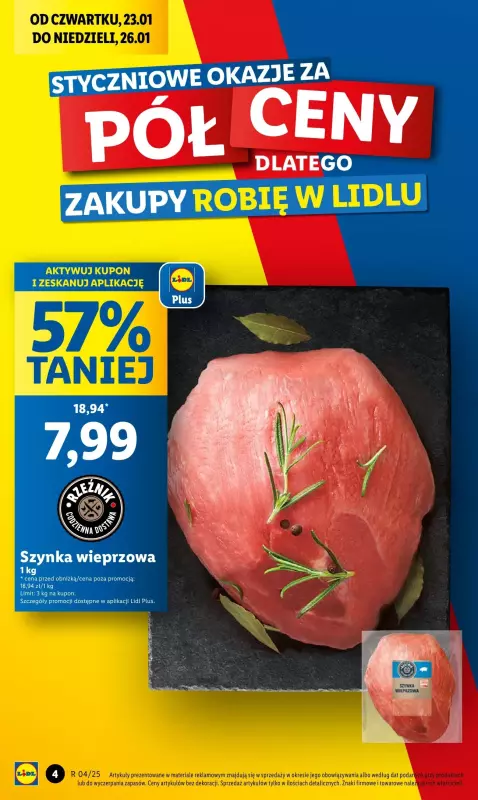 Lidl - gazetka promocyjna Oferta od czwartku od czwartku 23.01 do niedzieli 26.01 - strona 8