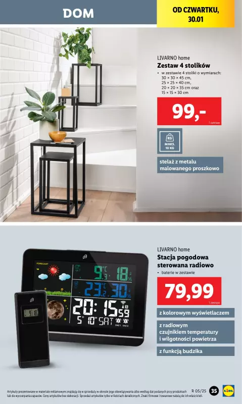 Lidl - gazetka promocyjna Katalog od poniedziałku 27.01 do soboty 01.02 - strona 37