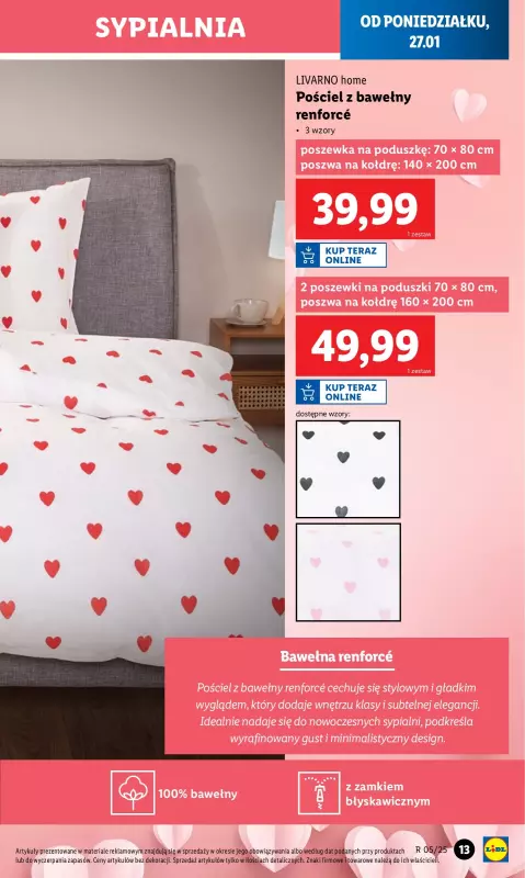 Lidl - gazetka promocyjna Katalog od poniedziałku 27.01 do soboty 01.02 - strona 13