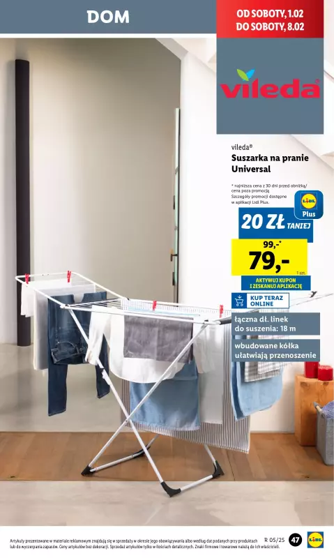 Lidl - gazetka promocyjna Katalog od poniedziałku 27.01 do soboty 01.02 - strona 51