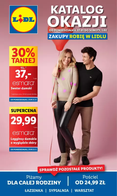 Lidl - gazetka promocyjna Katalog od poniedziałku 27.01 do soboty 01.02