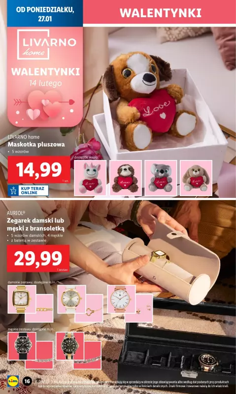 Lidl - gazetka promocyjna Katalog od poniedziałku 27.01 do soboty 01.02 - strona 16