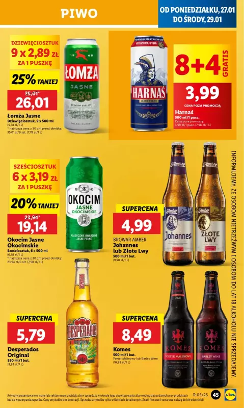 Lidl - gazetka promocyjna Oferta od poniedziałku od poniedziałku 27.01 do środy 29.01 - strona 51