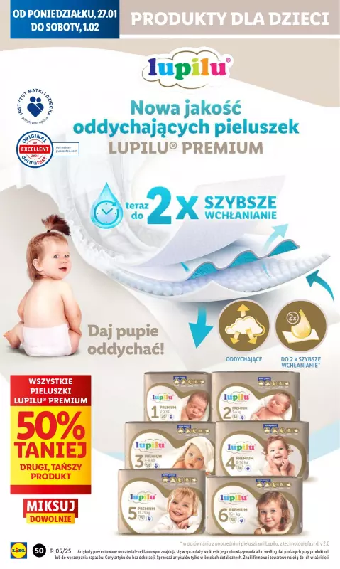 Lidl - gazetka promocyjna Oferta od poniedziałku od poniedziałku 27.01 do środy 29.01 - strona 56