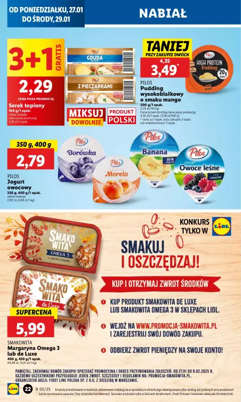 Lidl - gazetka promocyjna Oferta od poniedziałku od poniedziałku 27.01 do środy 29.01 - strona 26