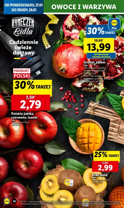 Lidl - gazetka promocyjna Oferta od poniedziałku od poniedziałku 27.01 do środy 29.01 - strona 16