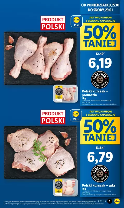 Lidl - gazetka promocyjna Oferta od poniedziałku od poniedziałku 27.01 do środy 29.01 - strona 5