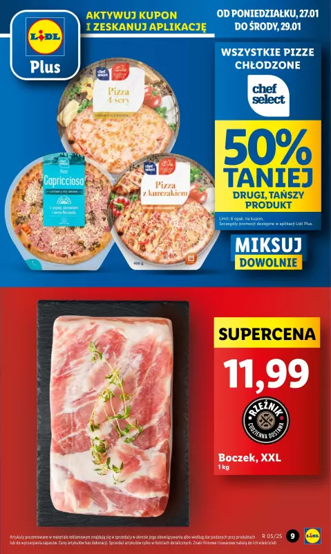 Lidl - gazetka promocyjna Oferta od poniedziałku od poniedziałku 27.01 do środy 29.01 - strona 9