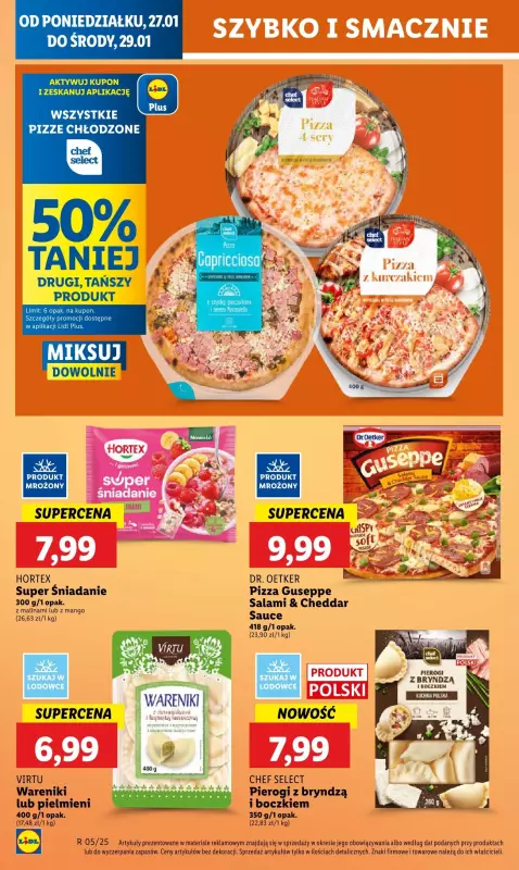 Lidl - gazetka promocyjna Oferta od poniedziałku od poniedziałku 27.01 do środy 29.01 - strona 48