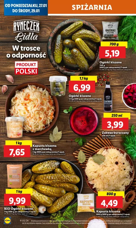 Lidl - gazetka promocyjna Oferta od poniedziałku od poniedziałku 27.01 do środy 29.01 - strona 38