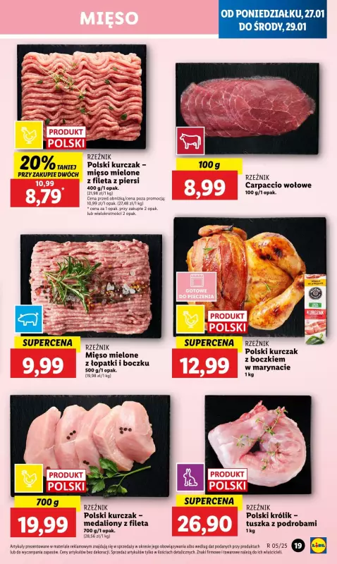 Lidl - gazetka promocyjna Oferta od poniedziałku od poniedziałku 27.01 do środy 29.01 - strona 23