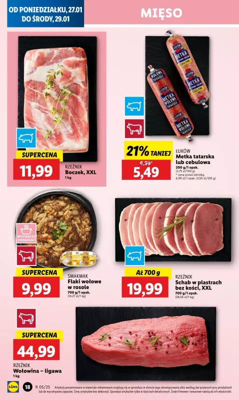 Lidl - gazetka promocyjna Oferta od poniedziałku od poniedziałku 27.01 do środy 29.01 - strona 22