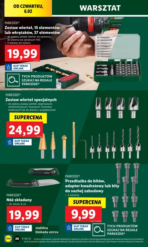 Lidl - gazetka promocyjna Katalog od poniedziałku 03.02 do soboty 08.02 - strona 24