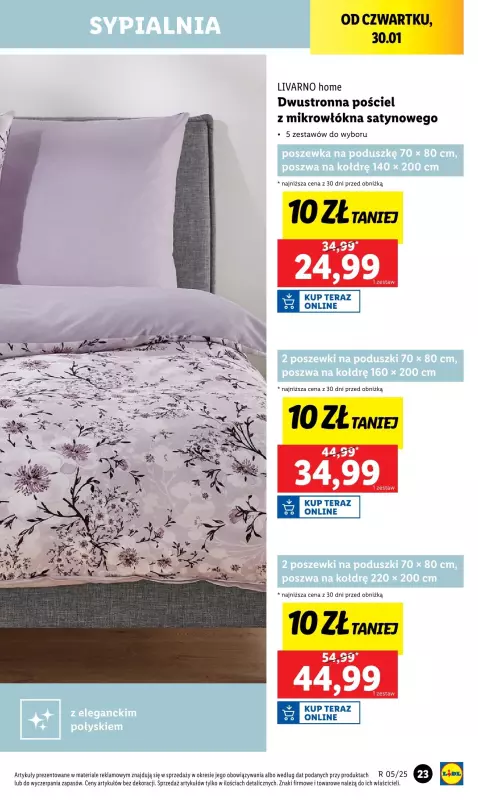 Lidl - gazetka promocyjna Katalog od poniedziałku 27.01 do soboty 01.02 - strona 25