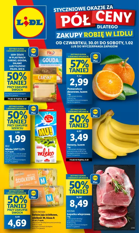 Lidl - gazetka promocyjna Oferta od czwartku  