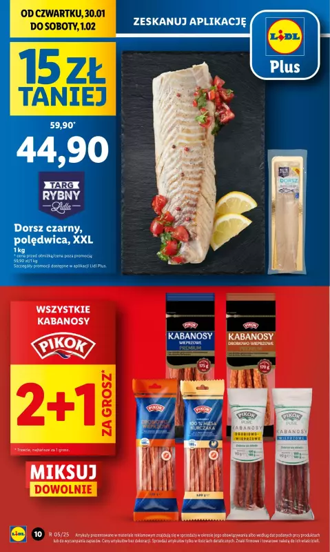 Lidl - gazetka promocyjna Oferta od czwartku od czwartku 30.01 do soboty 01.02 - strona 10