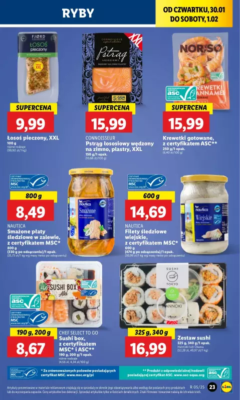 Lidl - gazetka promocyjna Oferta od czwartku od czwartku 30.01 do soboty 01.02 - strona 27