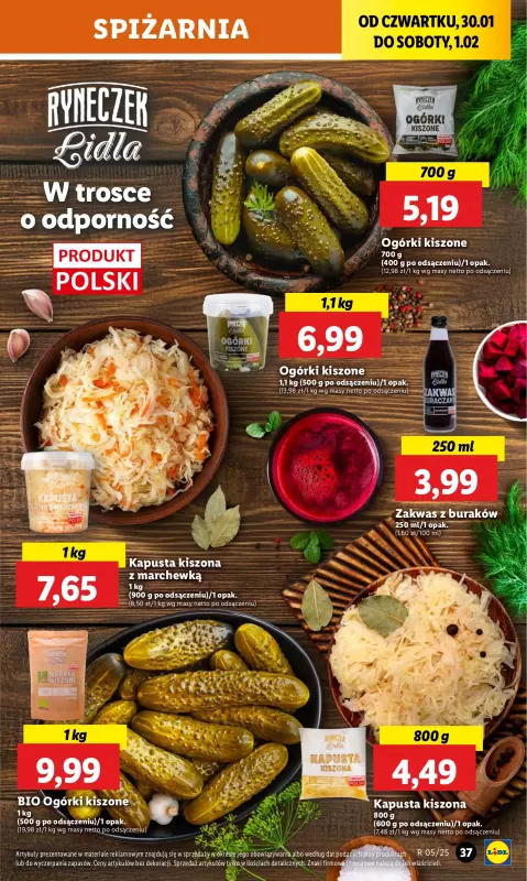 Lidl - gazetka promocyjna Oferta od czwartku od czwartku 30.01 do soboty 01.02 - strona 41