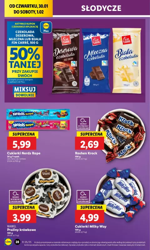 Lidl - gazetka promocyjna Oferta od czwartku od czwartku 30.01 do soboty 01.02 - strona 32