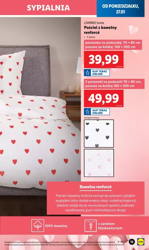 Lidl - gazetka promocyjna Katalog od poniedziałku 27.01 do soboty 01.02 - strona 13