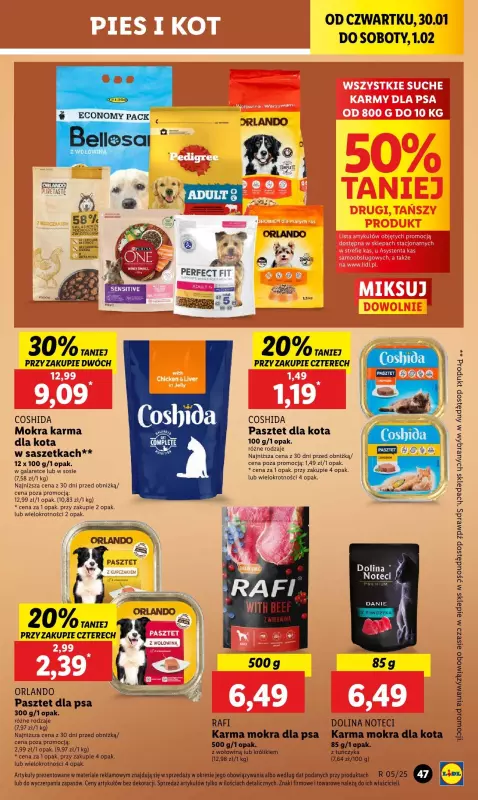 Lidl - gazetka promocyjna Oferta od czwartku od czwartku 30.01 do soboty 01.02 - strona 57