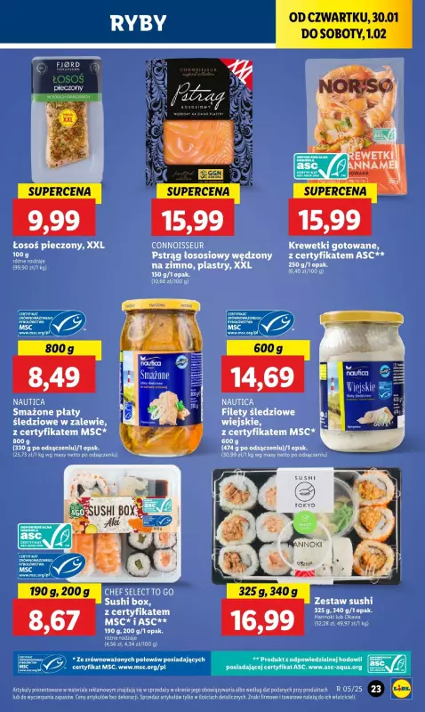 Lidl - gazetka promocyjna Oferta od czwartku od czwartku 30.01 do soboty 01.02 - strona 31