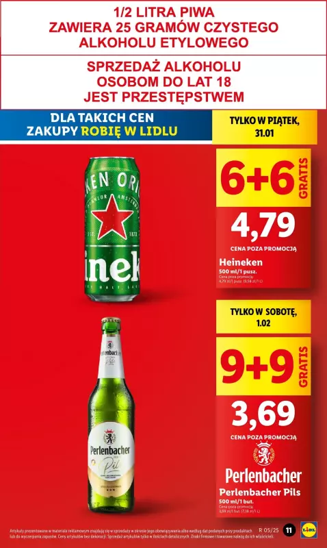 Lidl - gazetka promocyjna Oferta od czwartku od czwartku 30.01 do soboty 01.02 - strona 15