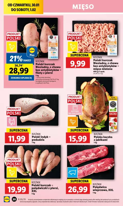 Lidl - gazetka promocyjna Oferta od czwartku od czwartku 30.01 do soboty 01.02 - strona 28