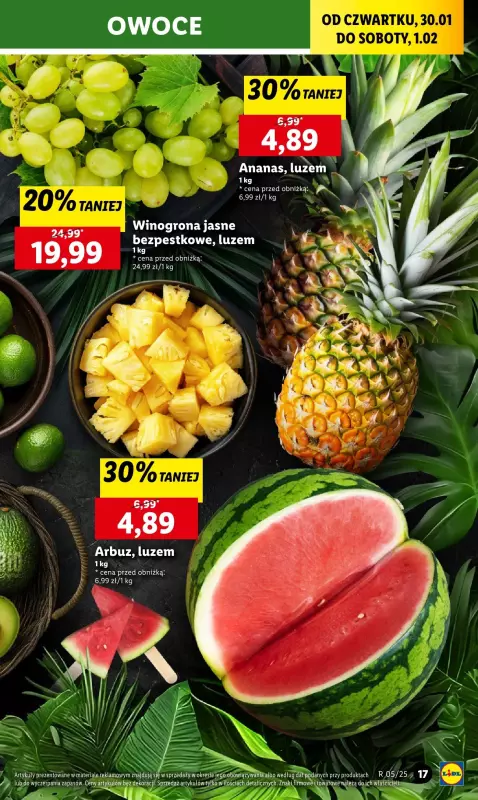 Lidl - gazetka promocyjna Oferta od czwartku od czwartku 30.01 do soboty 01.02 - strona 21