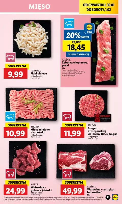 Lidl - gazetka promocyjna Oferta od czwartku od czwartku 30.01 do soboty 01.02 - strona 29