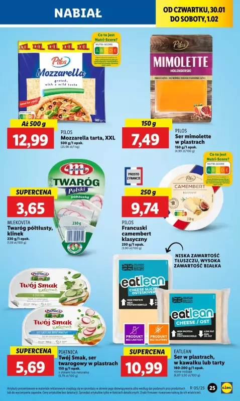 Lidl - gazetka promocyjna Oferta od czwartku od czwartku 30.01 do soboty 01.02 - strona 33