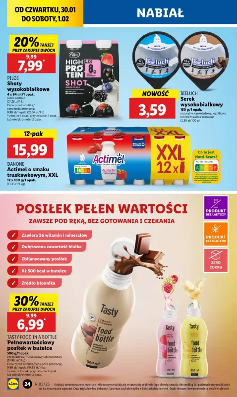 Lidl - gazetka promocyjna Oferta od czwartku od czwartku 30.01 do soboty 01.02 - strona 34