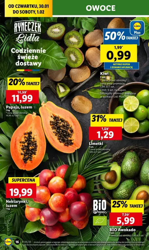 Lidl - gazetka promocyjna Oferta od czwartku od czwartku 30.01 do soboty 01.02 - strona 22