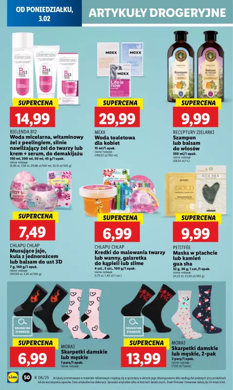 Lidl - gazetka promocyjna Oferta od poniedziałku od poniedziałku 03.02 do środy 05.02 - strona 54