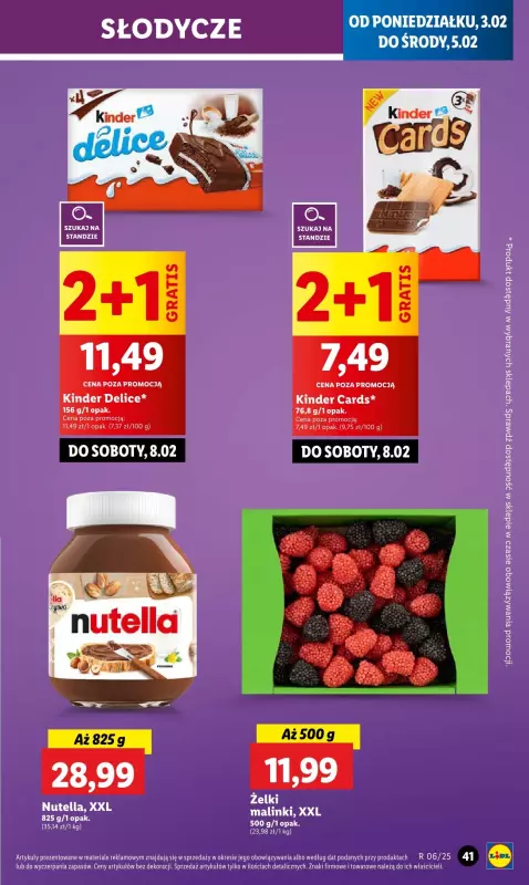 Lidl - gazetka promocyjna Oferta od poniedziałku od poniedziałku 03.02 do środy 05.02 - strona 45