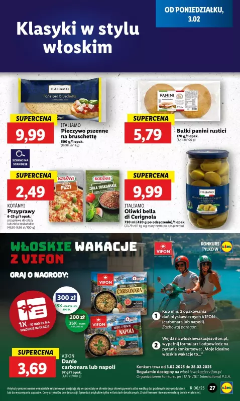 Lidl - gazetka promocyjna Oferta od poniedziałku od poniedziałku 03.02 do środy 05.02 - strona 29