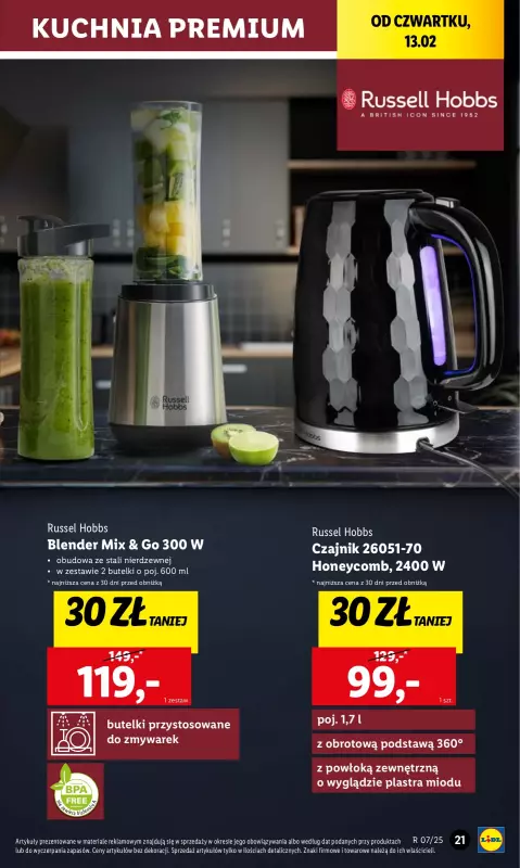 Lidl - gazetka promocyjna Katalog od poniedziałku 10.02 do soboty 15.02 - strona 21