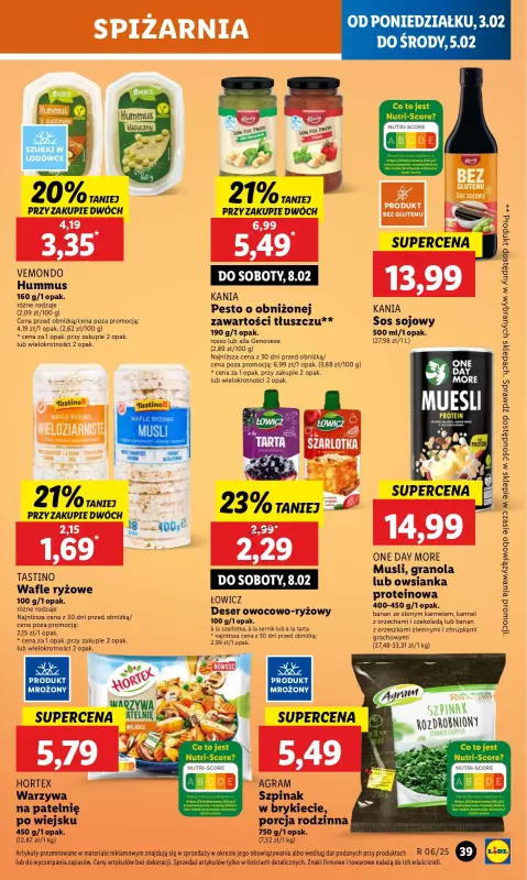 Lidl - gazetka promocyjna Oferta od poniedziałku od poniedziałku 03.02 do środy 05.02 - strona 41