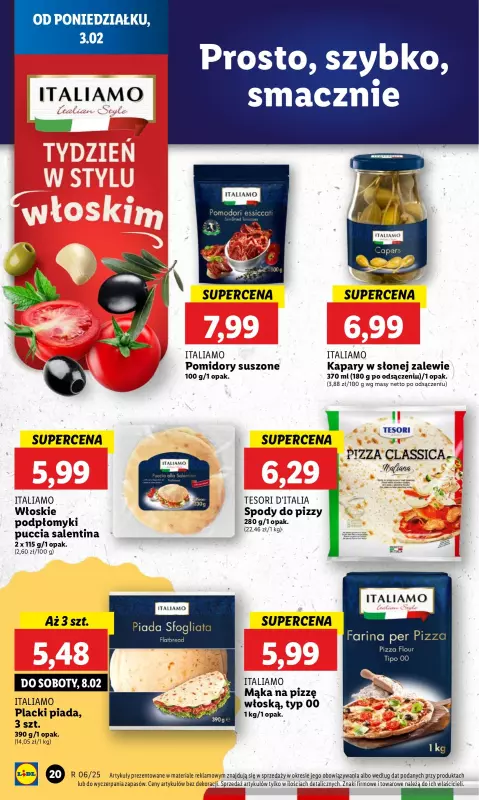 Lidl - gazetka promocyjna Oferta od poniedziałku od poniedziałku 03.02 do środy 05.02 - strona 22