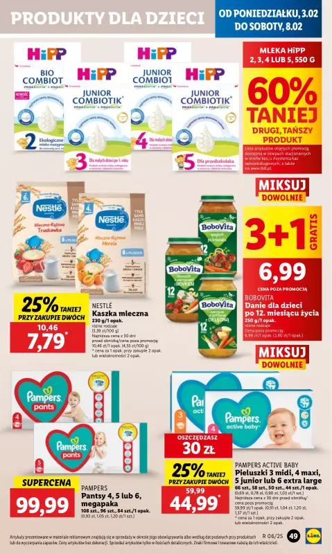 Lidl - gazetka promocyjna Oferta od poniedziałku od poniedziałku 03.02 do środy 05.02 - strona 53