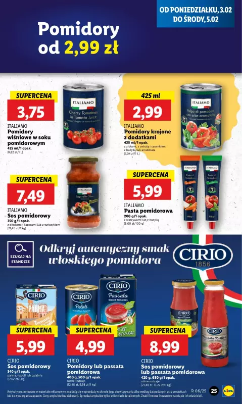 Lidl - gazetka promocyjna Oferta od poniedziałku od poniedziałku 03.02 do środy 05.02 - strona 27